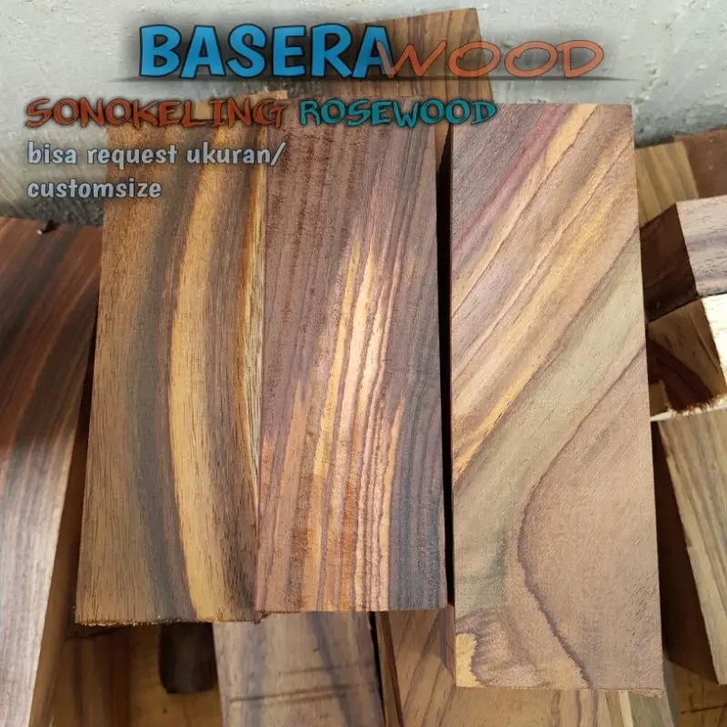 kayu sonokeling solid_bahan gagang bisa request ukuran