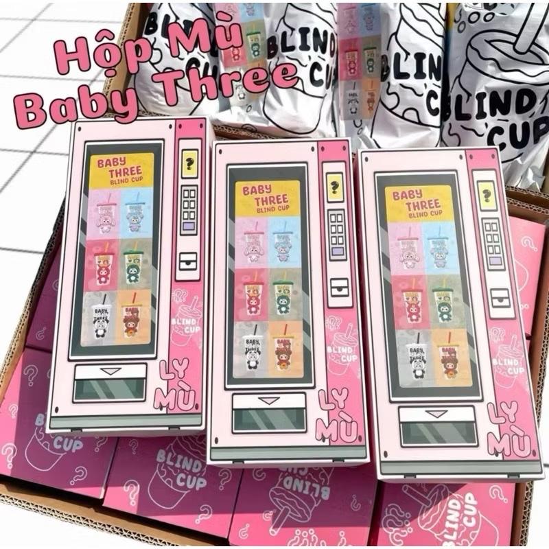 Product Introduction of [ Sẵn Hàng cho 8-3] BLIND CUP (ly mù) BABYTHREE in 3D nổi DTF UV  EVE Story 20