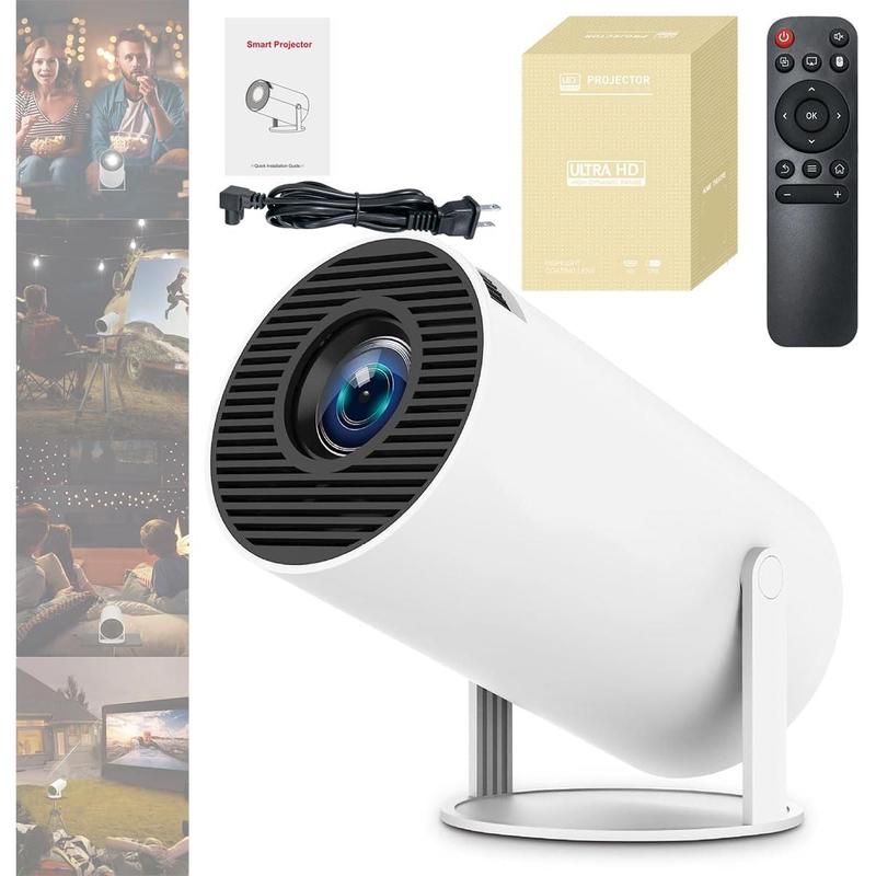 Projector Fell Portable UHD Projector, Cinemaster Pro - 4K Smart Movie Projector Fall ...