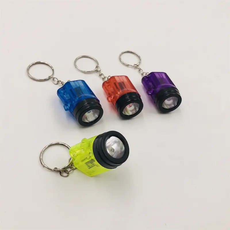 Đèn pin LED, kích thước nhỏ, đèn móc chìa khóa mini, với chiếu sáng, thích hợp để chiếu sáng, cũng là một công cụ chiếu sáng 4