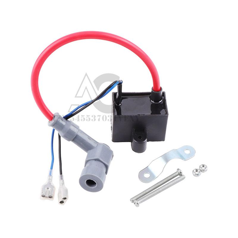 Cuộn dây đánh lửa, cho xe đạp có động cơ 49cc, 60cc, 66cc và 80cc, bộ phận động cơ 2 thì 0