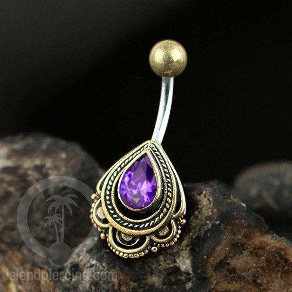 Anting Pusar/Navel Bar Piercing Jewelry 1