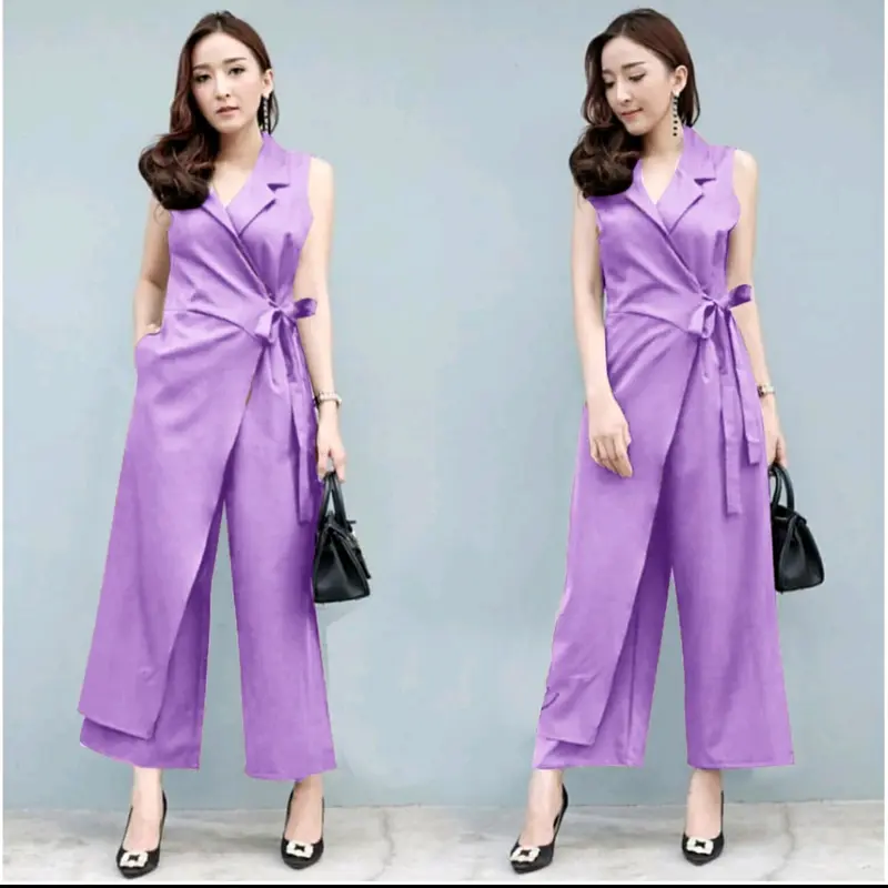 [HNFK] Jumpsuit Wanita Model Baru / Jumpsuit Made / Baju Kodok Dewasa /Jumpsuit Korea / Jumpsuit Wanita Trend Kekinian 5