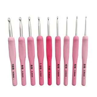 ANEKA - Jarum Rajut Hakpen / Crochet Pink - PCS 0