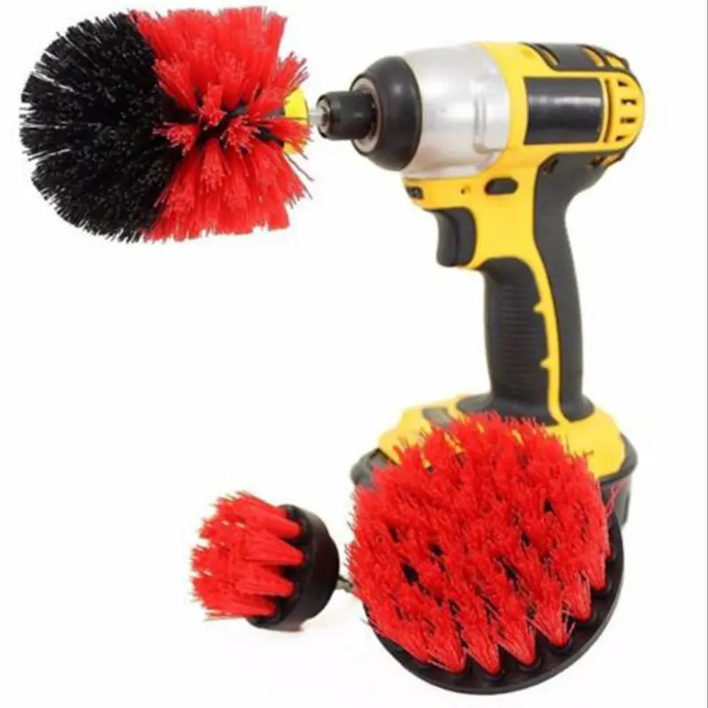 Bàn Chải Khoan Điện Thích Hợp Cho Sàn Nhà, Thảm, Kính Và Gạch Lát, Bàn Chải Chậu Rửa Và Chảo, Bàn Chải Trung Tâm Bánh Xe, Bàn Chải Nhà Vệ Sinh Trong Phòng Tắm, Bàn Chải Làm Sạch Và Đánh Bóng 1