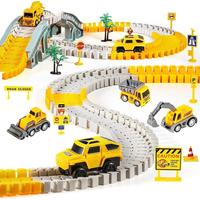 Gambar BESTY 305Pcs DIY Mobil Mainan Track Elektrik Set Construction City Truck Konstruksi Mainan Menyenangkan Mobil Mainan Rekayasa Perakitan - 135Pcs Set dari BESTY Online Mall Kab. Tangerang 4 Tokopedia