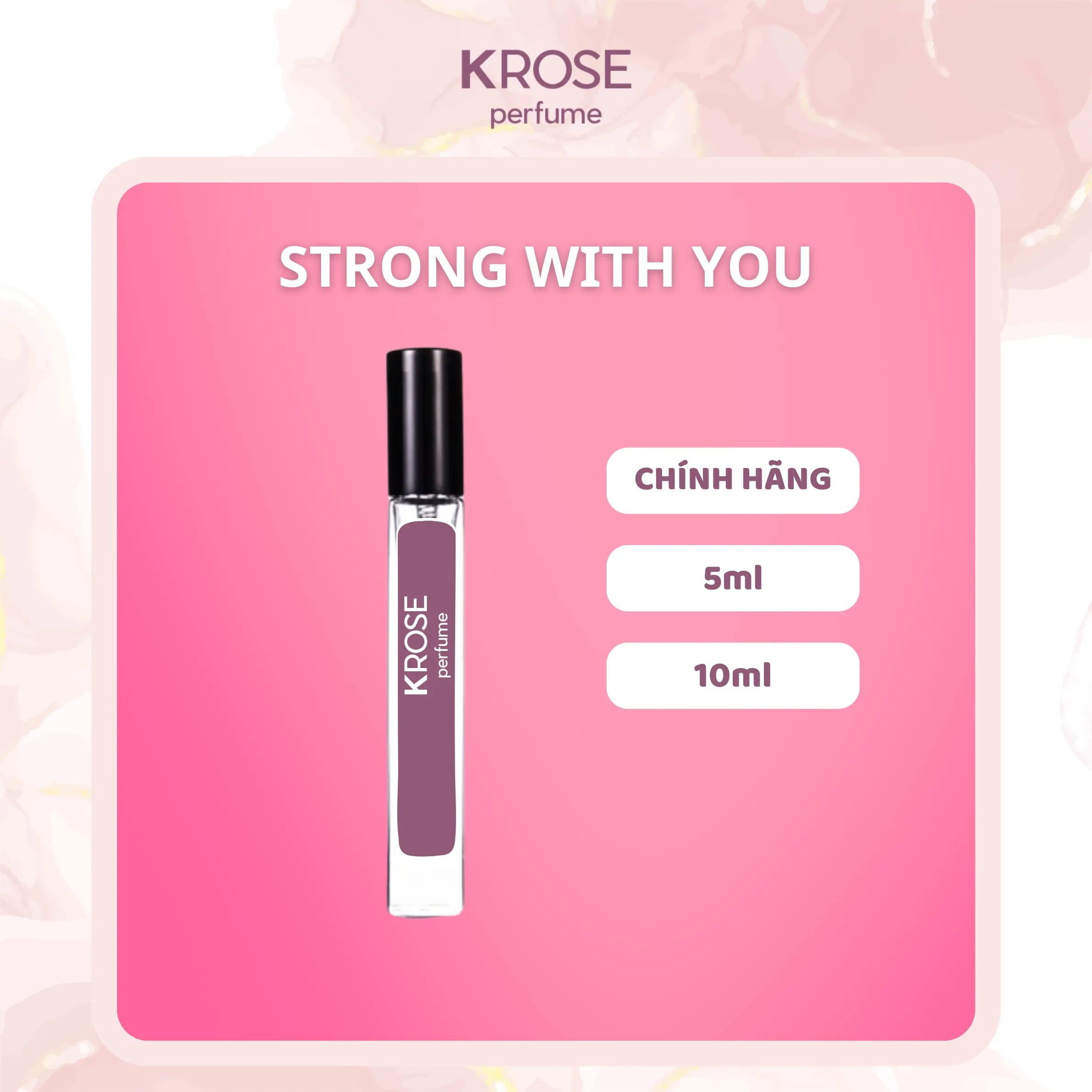 (5,10ml) Nước hoa nam Strong With You mẫu thử chính hãng ngọt ngào ấm áp