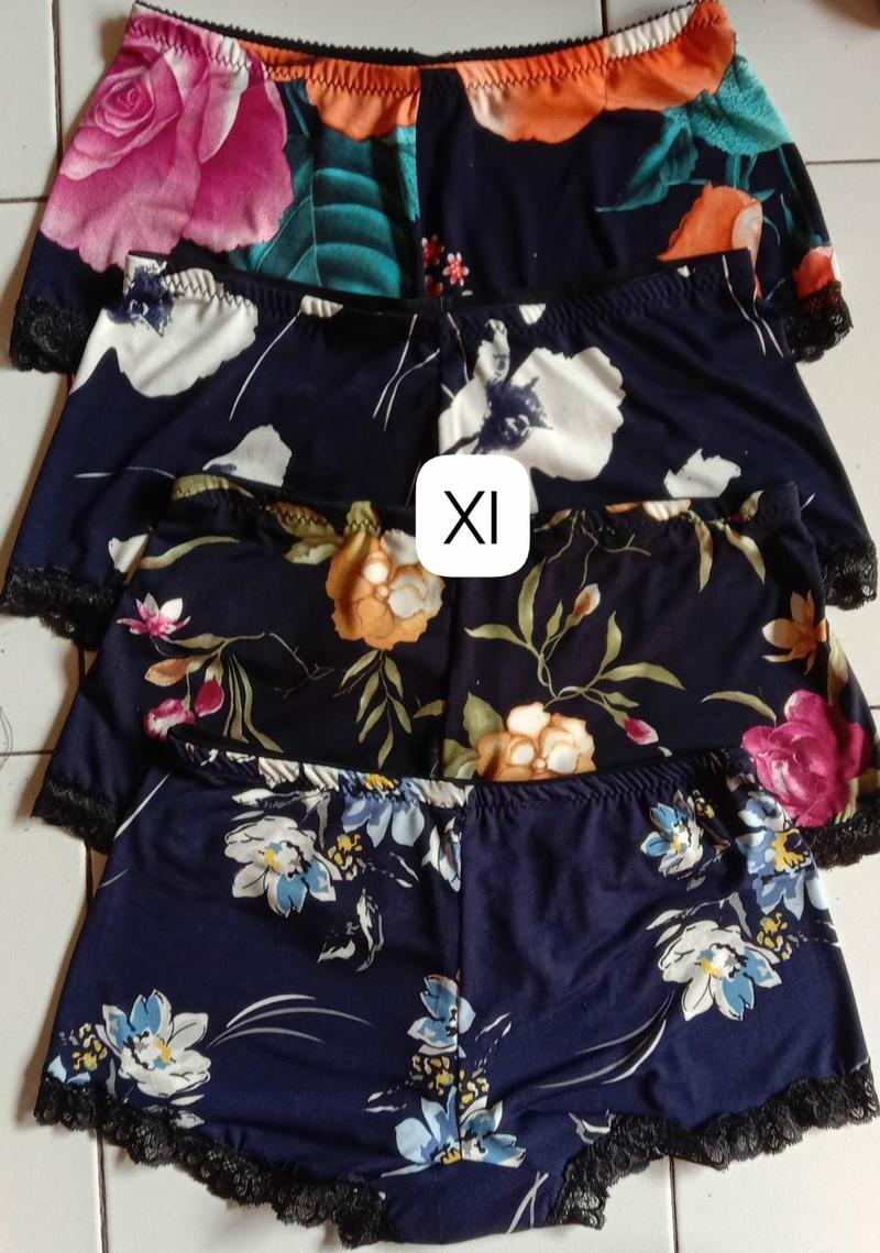 Product Introduction of celana dalam wanita CD Jupe boxser / hotpan semua ukuran harga sama bahan spandek renda lembut Bunga Dewasa untuk motip dan warna di kirim randem 4