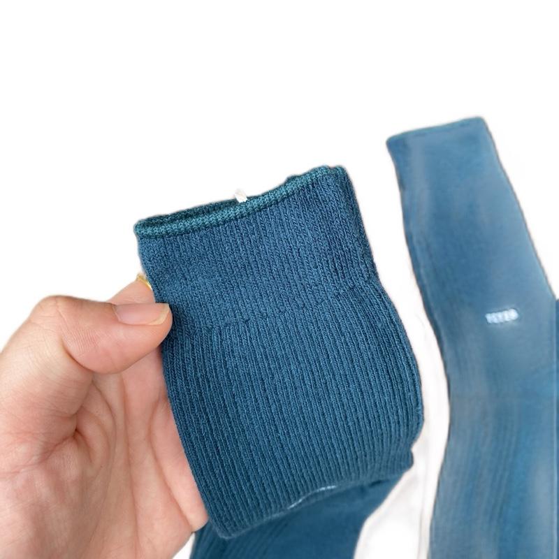 Combo 3 đôi tất màu than dệt kim đẹp loại 1 4