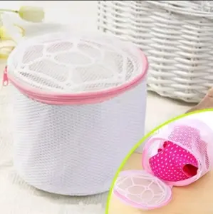 Laundry Bra Bag - Kantong Pelindung Cucian Bra Pakaian Risleting Tahan Lama Masuk Mesin cuci