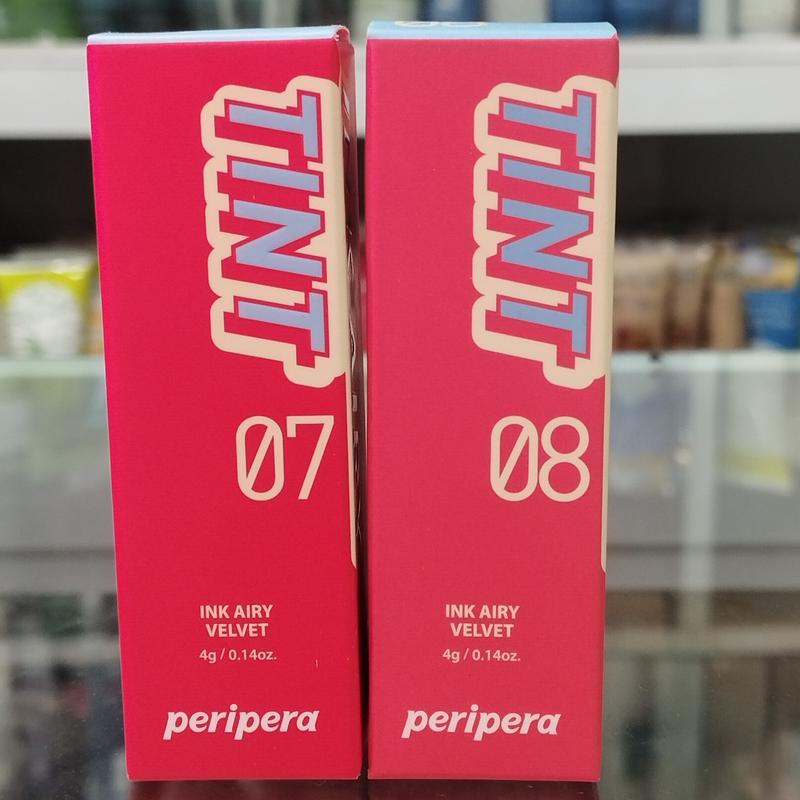 SON KEM LÌ PERIPERA INK VELVET TINT 2019 MÀU 07 GIRLISH RED – ĐỎ CAM