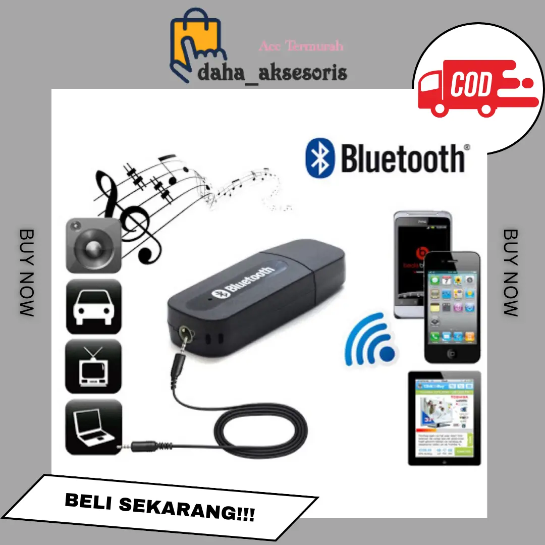 USB Wireless Bluetooth Audio Music Receiver Stereo