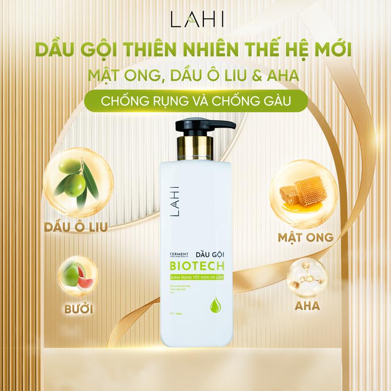 Dầu gội Mật Ong & Dầu Ô liu & AHA LAHI - CHỐNG RỤNG TÓC - CHỐNG GÀU - DƯỠNG TÓC CHẮC KHỎE.300ML Chăm sóc tóc toàn diện. Kiểm soát dầu daug oil Nữ Women