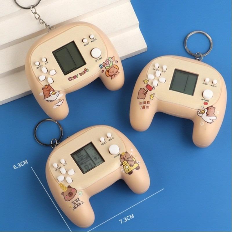 Gantungan Kunci Konsol Game Capybara / Gantungan Kunci Konsol Mini Konsol Game Portable Tangan Nyaman Untuk Rumah / Dekorasi Lucu Gantungan Kunci Konsol Game Capybara / Gantungan Kunci Konsol Mini Konsol Game Portable Tangan Nyaman Untuk Rumah / Dekorasi Lucu