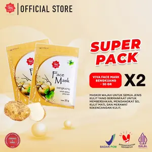 [Super Pack !!!] Viva Face Mask Bengkuang 30 gr