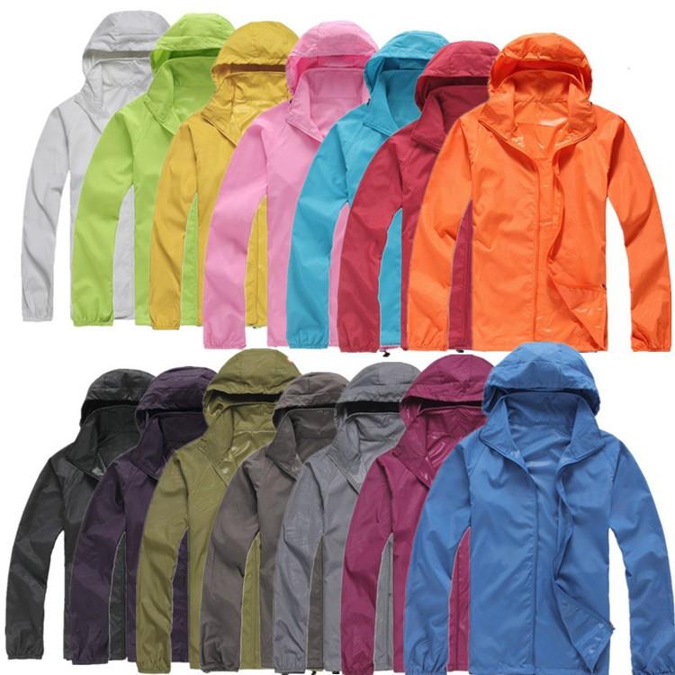 Men Women Quick Dry Hiking Jackets 2024 New Waterproof Sun-Protective Outdoor Sports Coats Skin Male Female Windbreaker 8