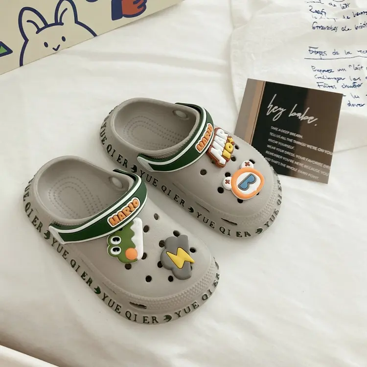 Dép cho bé Cheerful Mario LQ-7588AD, sục cross cho bé trai bé gái siêu nhẹ chống trơn trượt SM2 6