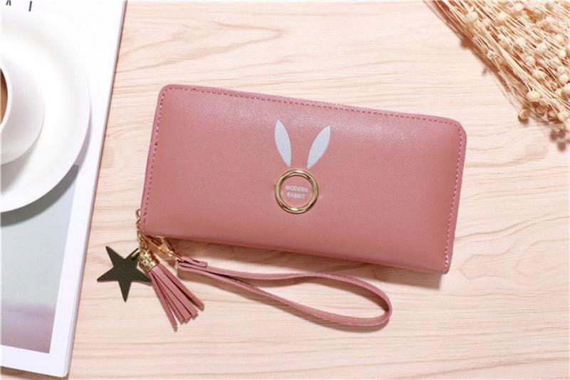 Product Introduction of New Wallet Women's Long Large Capacity Mobile Phone Bag Clutch Girl Student Multiple Card Slots Zipper Bag Wallet 5