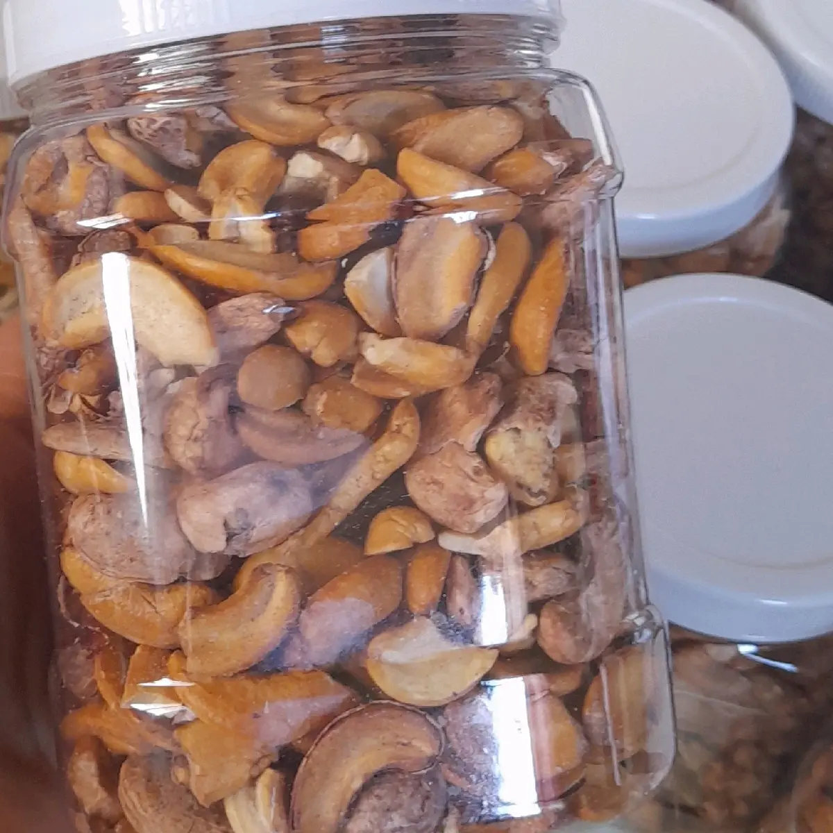 hạt điều rang muối loại vỡ 500gr