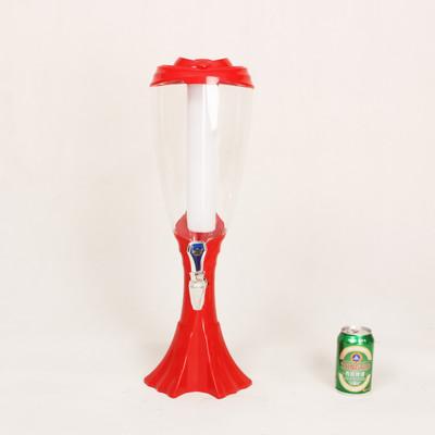Tháp Bia (Bình Đựng Bia) 3 Lít Hình Ly Có Đèn Led Nhiều Màu Nhựa Cao Cấp An Toàn Bền Đẹp 3