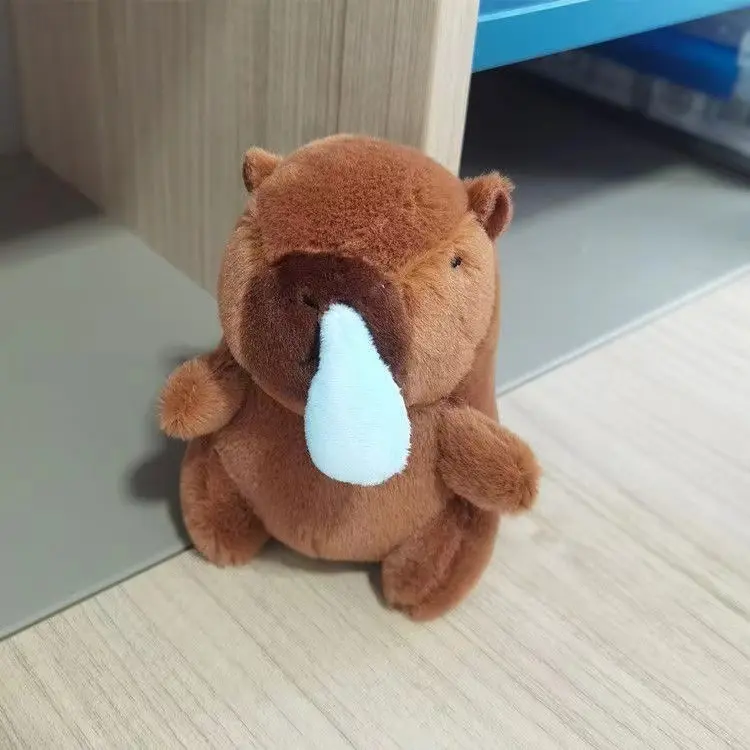 Móc Khoá Capybara Chảy Nước Mũi Siêu Đáng yêu Móc Chìa Khoá Women Móc Khóa Nữ Nhung 6