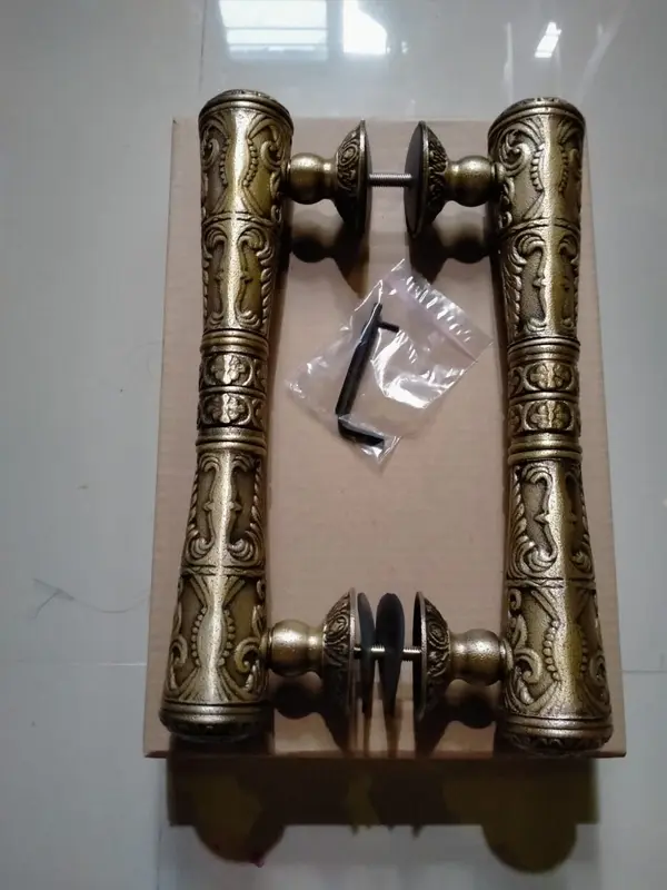 handle kuningan / tarikan pintu kuningan model pendopo 3