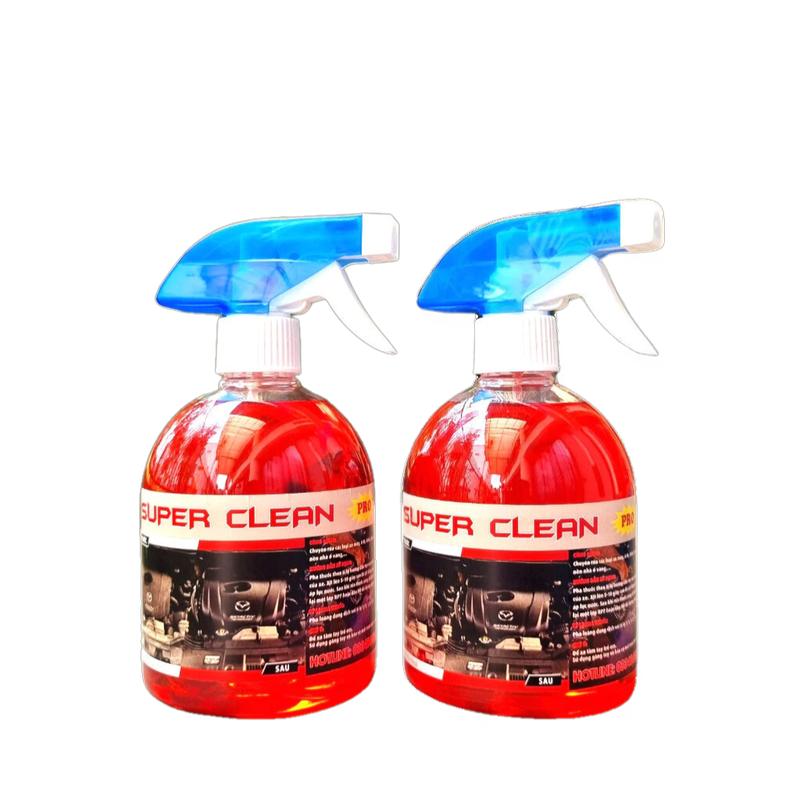 chai dung dịch tẩy rửa đầu bò và lốc xe máy không chạm SUPER CLEAN PRO 500ML +…