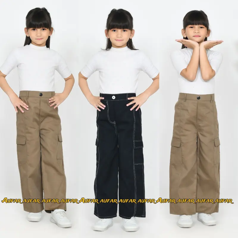 CELANA CARGO KOREA ANAK PEREMPUAN UMUR 5 SAMPAI 17 TAHUN 0