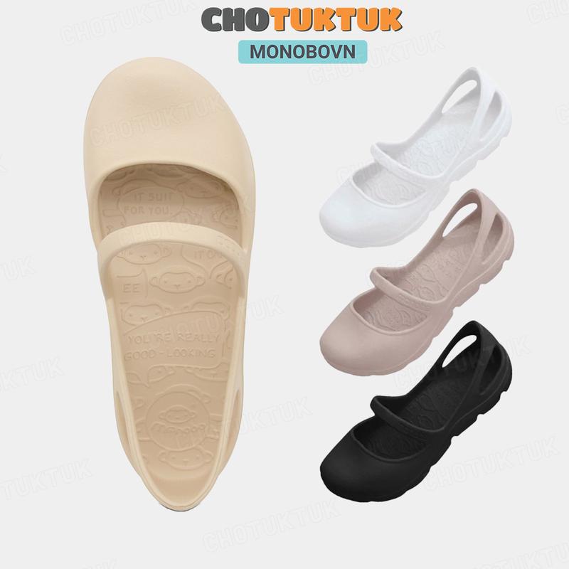 Giày Thái Lan nữ cao su siêu nhẹ đúc khối chống trơn  Monobo Moniga Nicky DéP Shoes Women Sandal