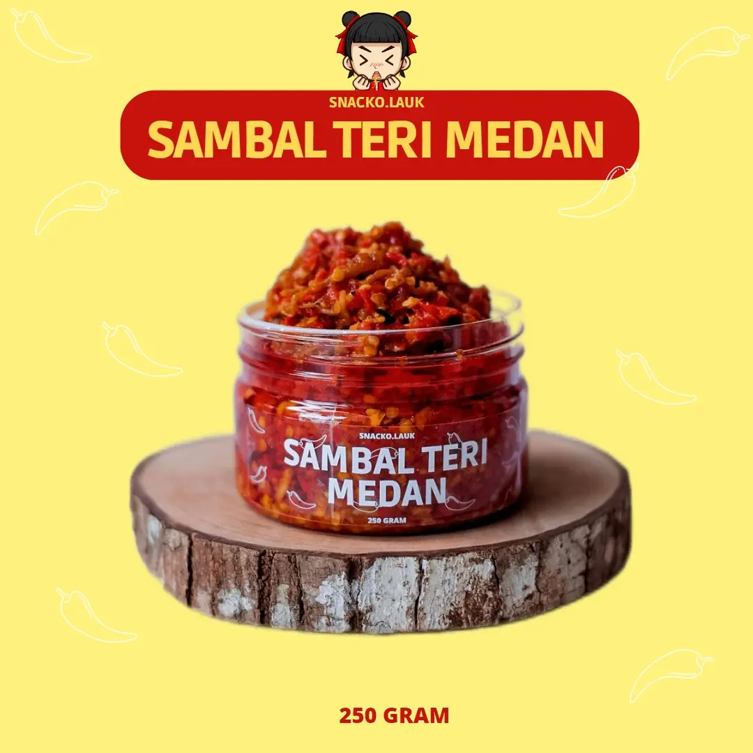 SNACKO SAMBAL TERI MEDAN