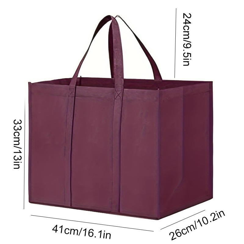 Reusable Shopping Bag, 1 Count Foldable Tote Bag, Storage Bag for Home Office School, Home Organizer for Daily Use 1