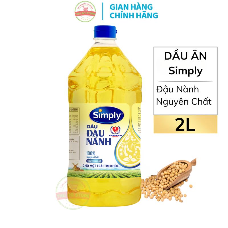 Dầu Ăn Simply Đậu Nành - Chai 2L