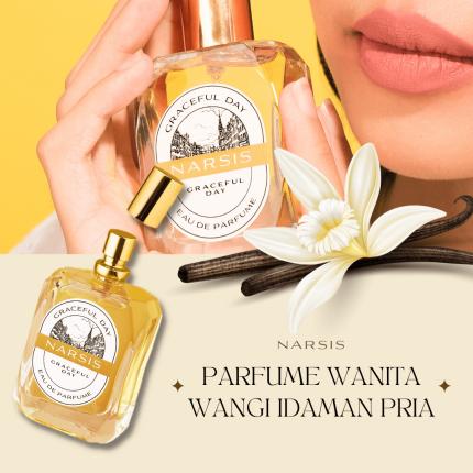 Product Introduction of Narsis Graceful Day Eau de Perfume Parfum Wanita  Woody Creamy Red 0