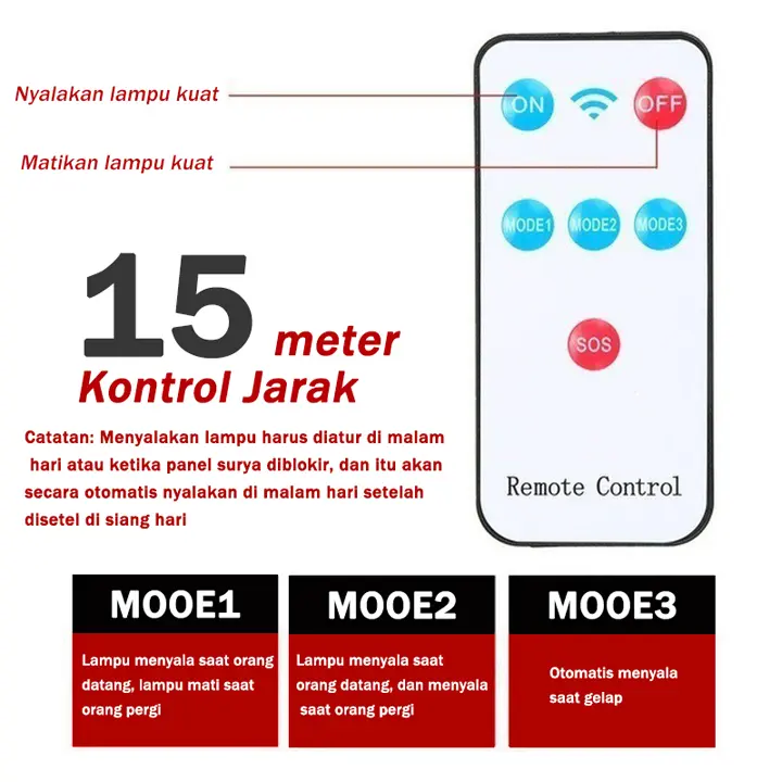 buy 1 take 1 lampu jalan led super terang lampu solar cell outdoor waterproof lampu panel surya otomatis lampu lampu jalan tenaga surya 200 watt sensor gerak untuk parkir taman stadion jalan garasi rumah 3