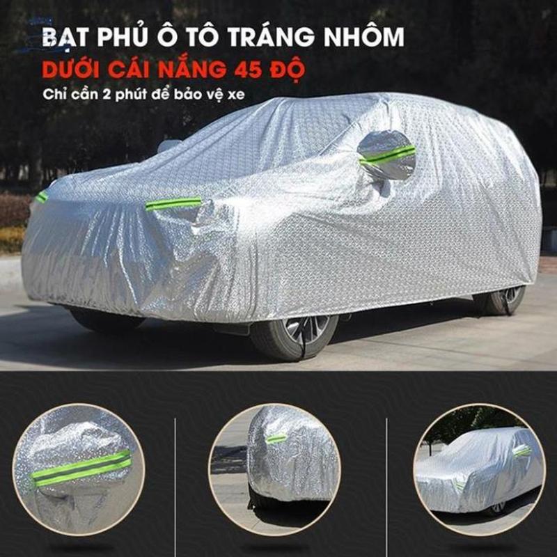  Bạt che phủ xe ô tô 4 đến 7 chỗ bạt trùm xe ô tô bạt phủ ô tô 3 lớp chống nóng + 