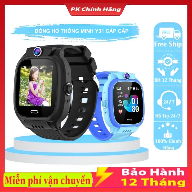 Đồng Hồ Thông Minh Trẻ Em Y31 Y92 Lắp Sim Nghe Gọi Định Vị Nhắn Tin Chống Nước Có Tiếng Việt Bảo Hành 12 Tháng
