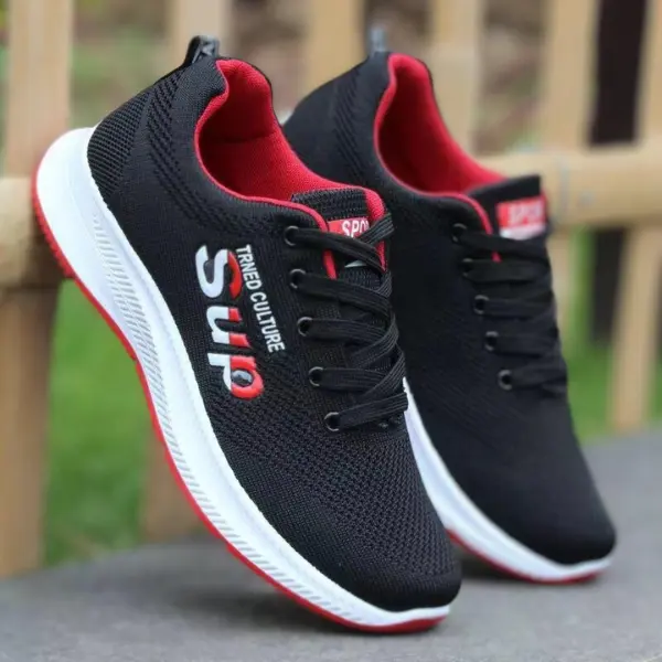 Giày Thể Thao Nam Sneakers ABU phong cách Hàn Quốc thoáng khí khử mùi Nano - Leather Đế Bằng - Tập Thể Dục, Sport Shoes sport  shoes 1