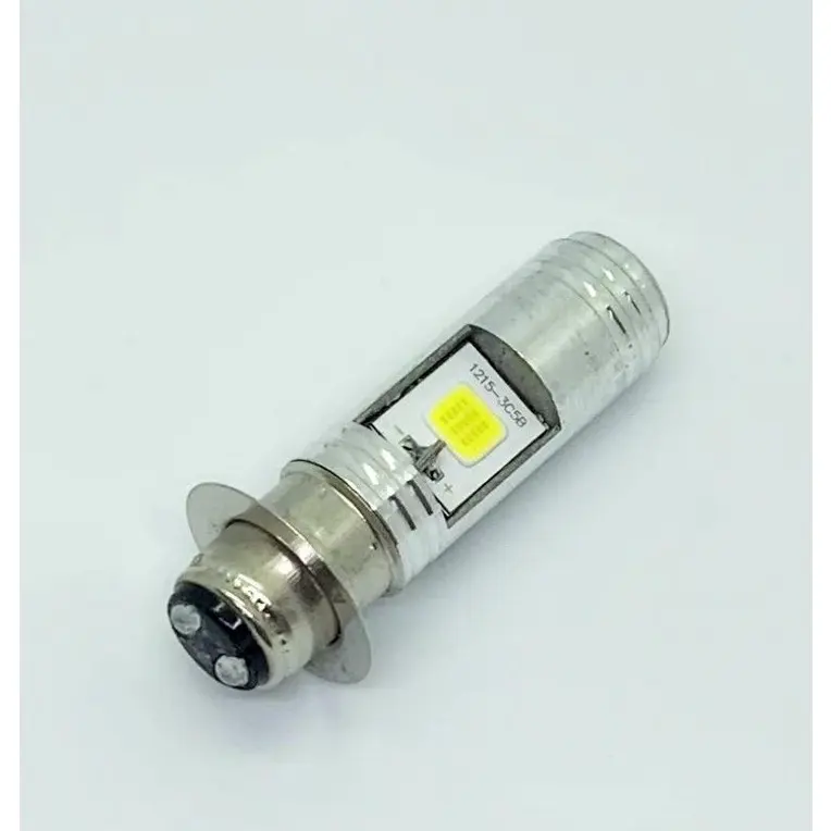 LAMPU XENON H6 LED MOTOR BEBEK MATIC AC DC 2 SISI 8W + 8W 12 VOLT 3