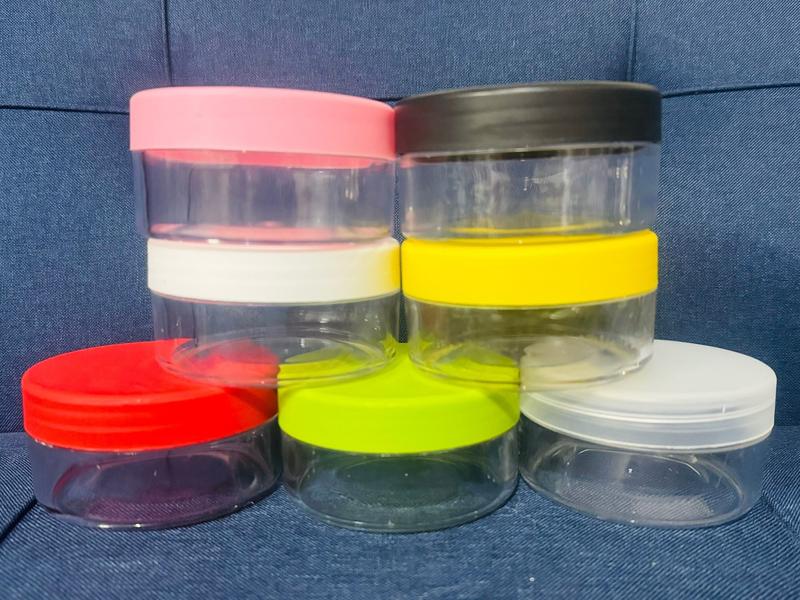 COMBO 10 Hủ Kiếng 200g đủ màu có đầy đủ nắp lót - Đựng kem body