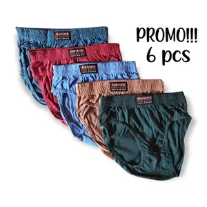 12PCS Celana Dalam Segitiga Pria Dewasa Bahan Katun Gestek Murah