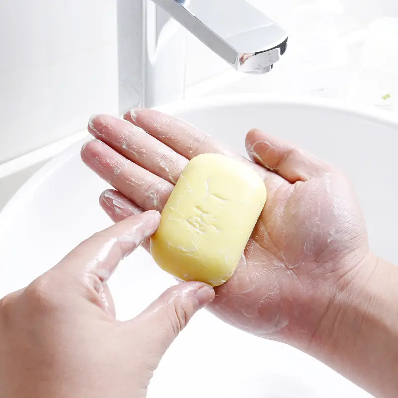 SABUN MANDI BELERANG SULFUR KULIT GATAL JAMUR PANU KADAS KURAP ALERGI Kaki Soap