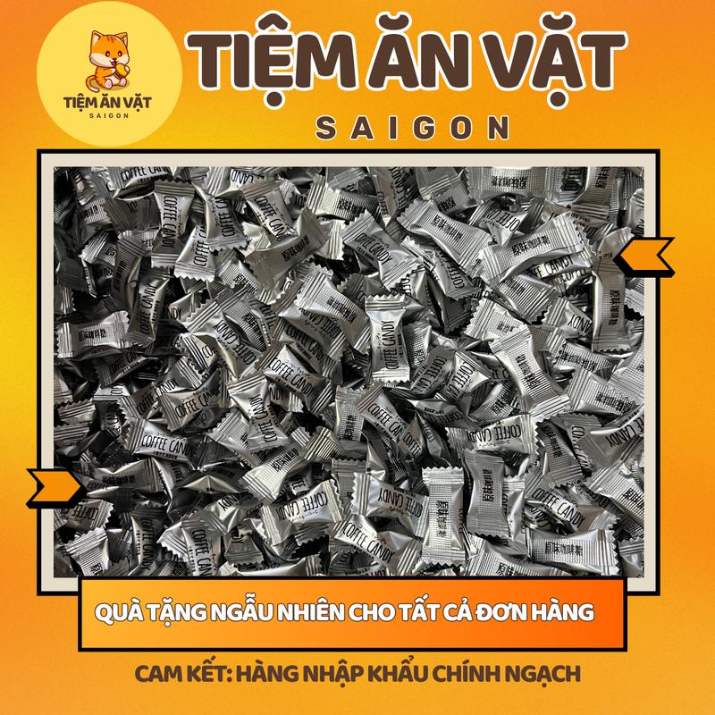 2kg Kẹo Ngậm tết 2025 kẹo Caffe Mix 8 vị Không Đường Ăn Vặt Candy Viên Kẹo Snack kẹo  ngậm 1