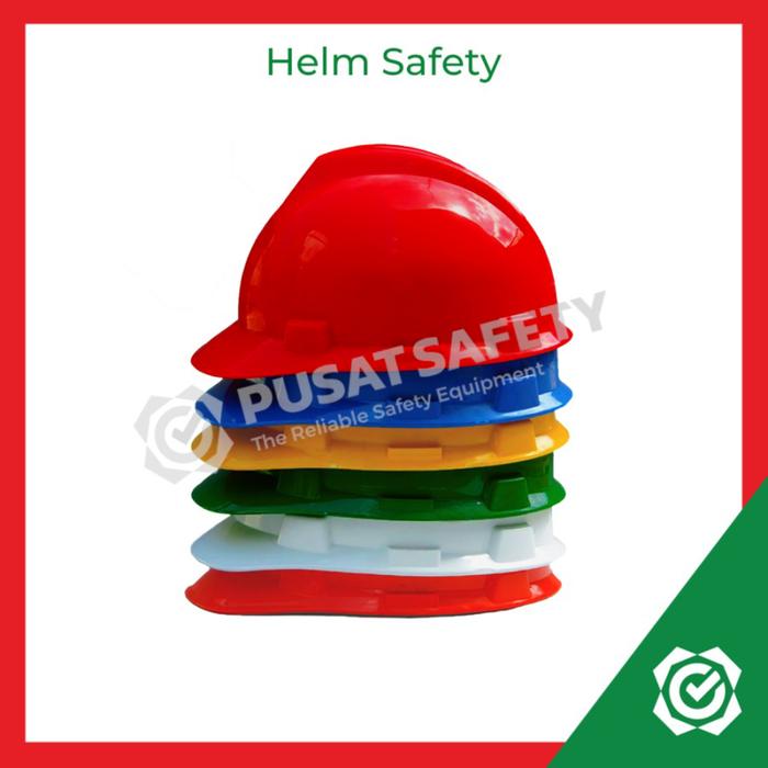 Gambar Helm Safety Proyek MSA VGard Lokal Standar dari Pusat Safety Kota Administrasi Jakarta Barat Tokopedia