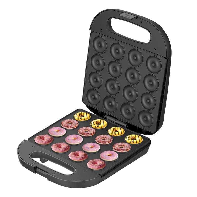 Product Introduction of Household Donut Breakfast Machine Internet Celebrity Mini Cake round Cake Machine Light Food Machine Baking 16 5
