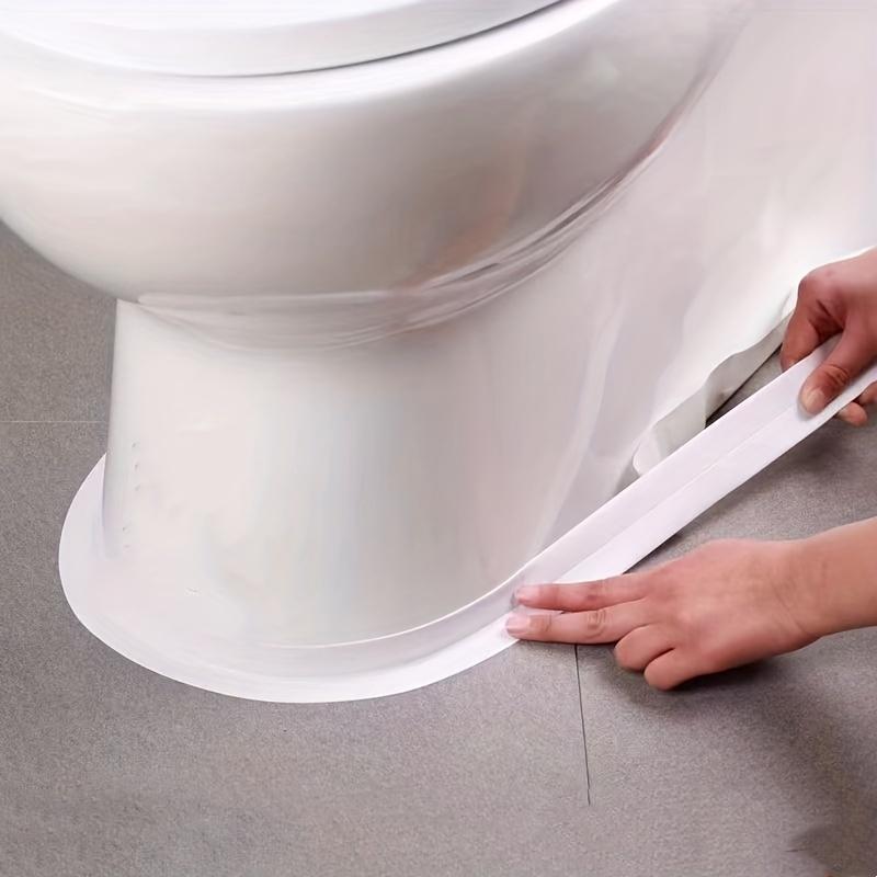 5 Meters-Ultimate Waterproof and Mildew Proof Sealing Strip-Creates a Sealing Barrier for Kitchen and Bathroom-Durable, Easy to Peel and Stick Solution for Moisture and Mildew Proof 0
