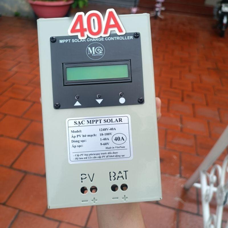Sạc mppt 40A không wifi Năng lượng mặt trời Hệ 12vol - 48vol bảo hành 12 tháng