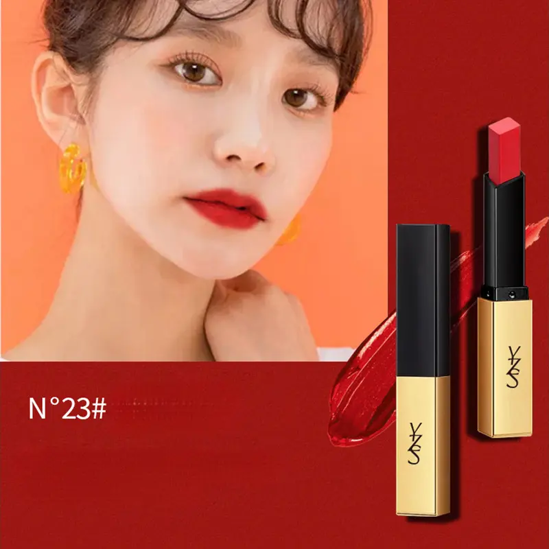 Son Môi, Misty, Lì Mềm Mại Như Lụa, Lâu Trôi, Dưỡng Ẩm, Không Dính Vào Cốc, Không Phai Màu, Nữ, Trang Điểm, Mỹ , Women Phẩm Cosmetic