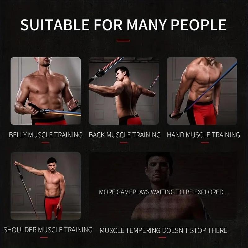 Resistance Band Set, 11pcs Straps With Elastic Band, Sports Straps For Leg Training, Kicking Legs And Hip Training, Fitness Equipments For Home Gym 5