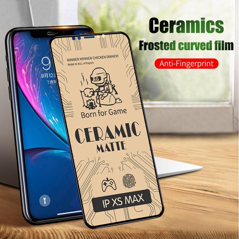 Kính Cường Lực Gốm Cho Vivo V25e, V25 Pro, 5G, V23e, V21, V21e, Y02s, Y22s, Y15A, Y15s, Y16, Y35, Y76, Y77, 5G, Bảo Vệ Màn Hình Mờ 8
