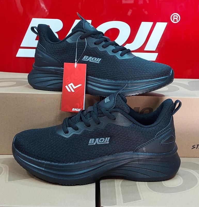 BAOJI รองเท้าผ้าใบผู้หญิงบาโอจิสีดำล้วน รุ่น BJW 1119 สีดำล้วน ใส่ทำงานได้ 5